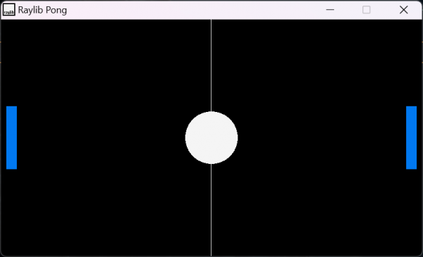 Pong 그림 그리기 완료 