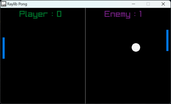 Raylib Pong Chapter4